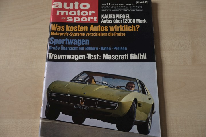 Auto Motor und Sport 11/1969